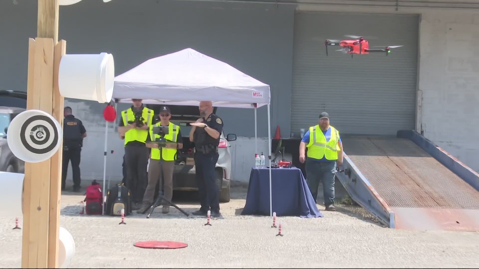 Members of Wounded Warrior Project are becoming certified drone pilots with the help of CSX.