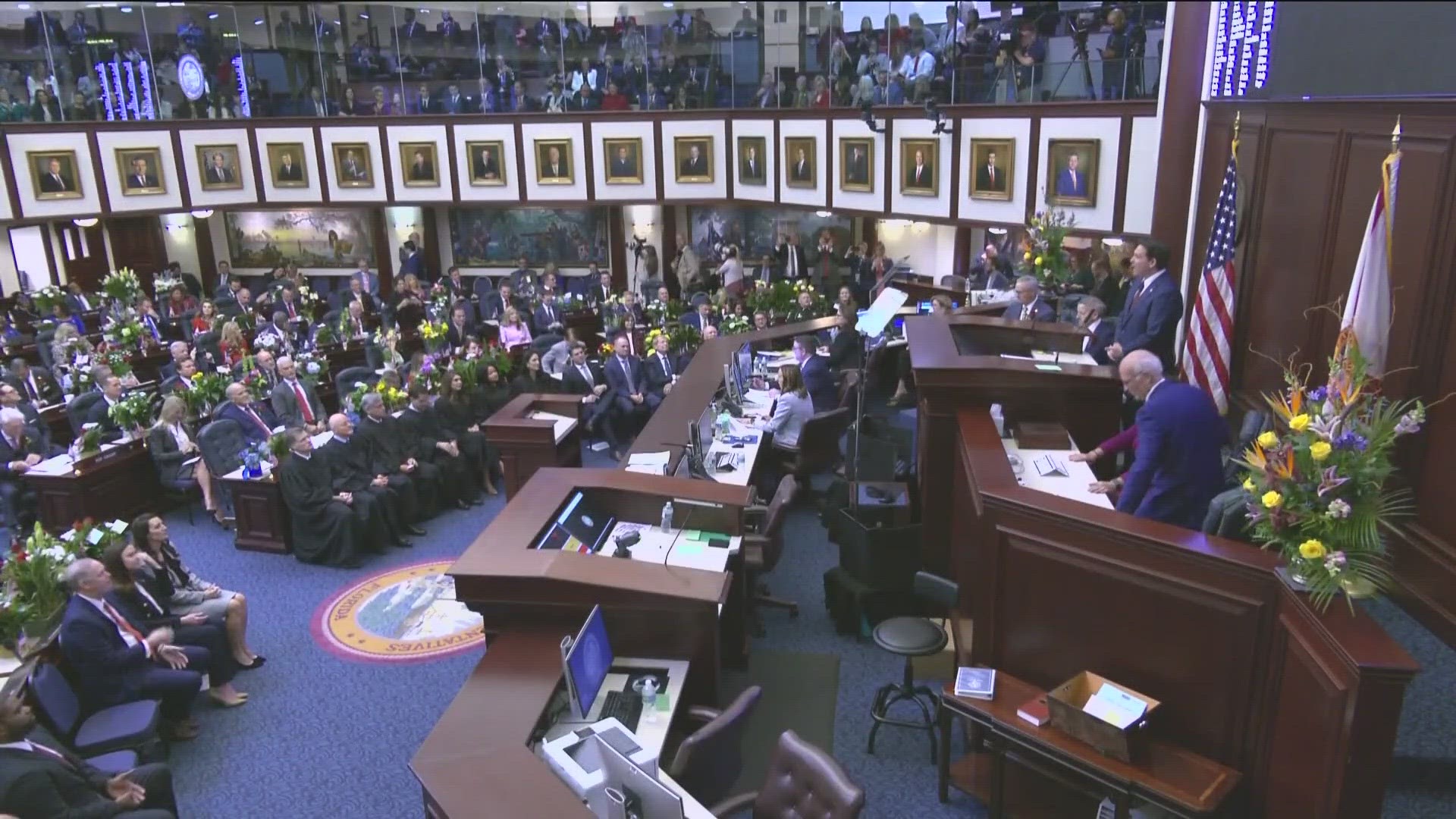 Gov. DeSantis delivered his annual State of the State address to mark the beginning of the 2024 legislative session.
