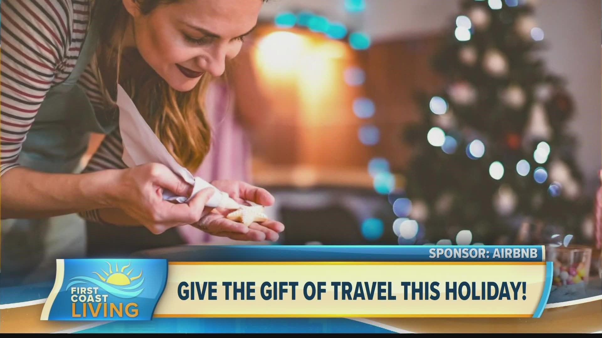 Liz DeBold Fusco, Communications Lead for North America, Airbnb helps you with a new gift idea that you will not find under your Christmas tree.