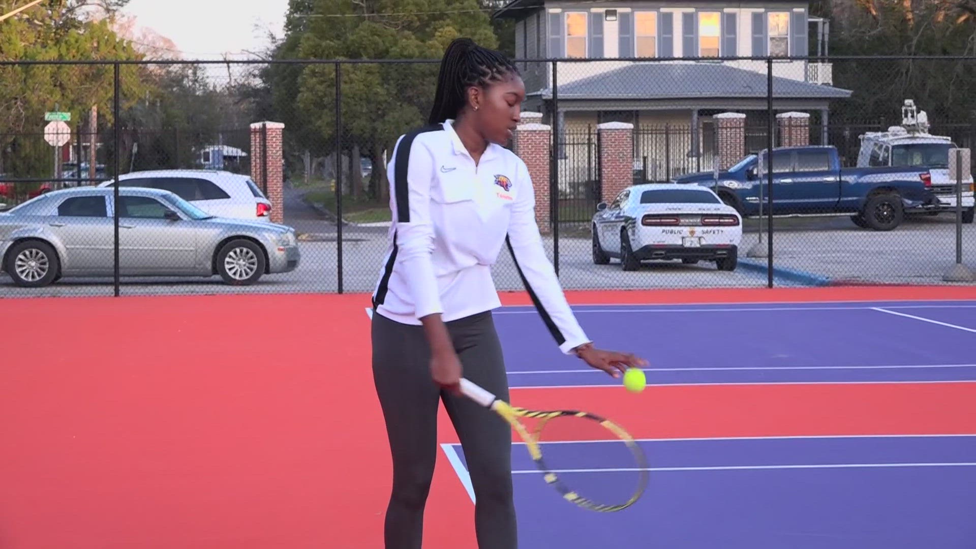 [6:13 PM] Blank, Nicklaus
The EWU women's tennis team is on the forefront of adding Black representation to Jacksonville's tennis landscape.