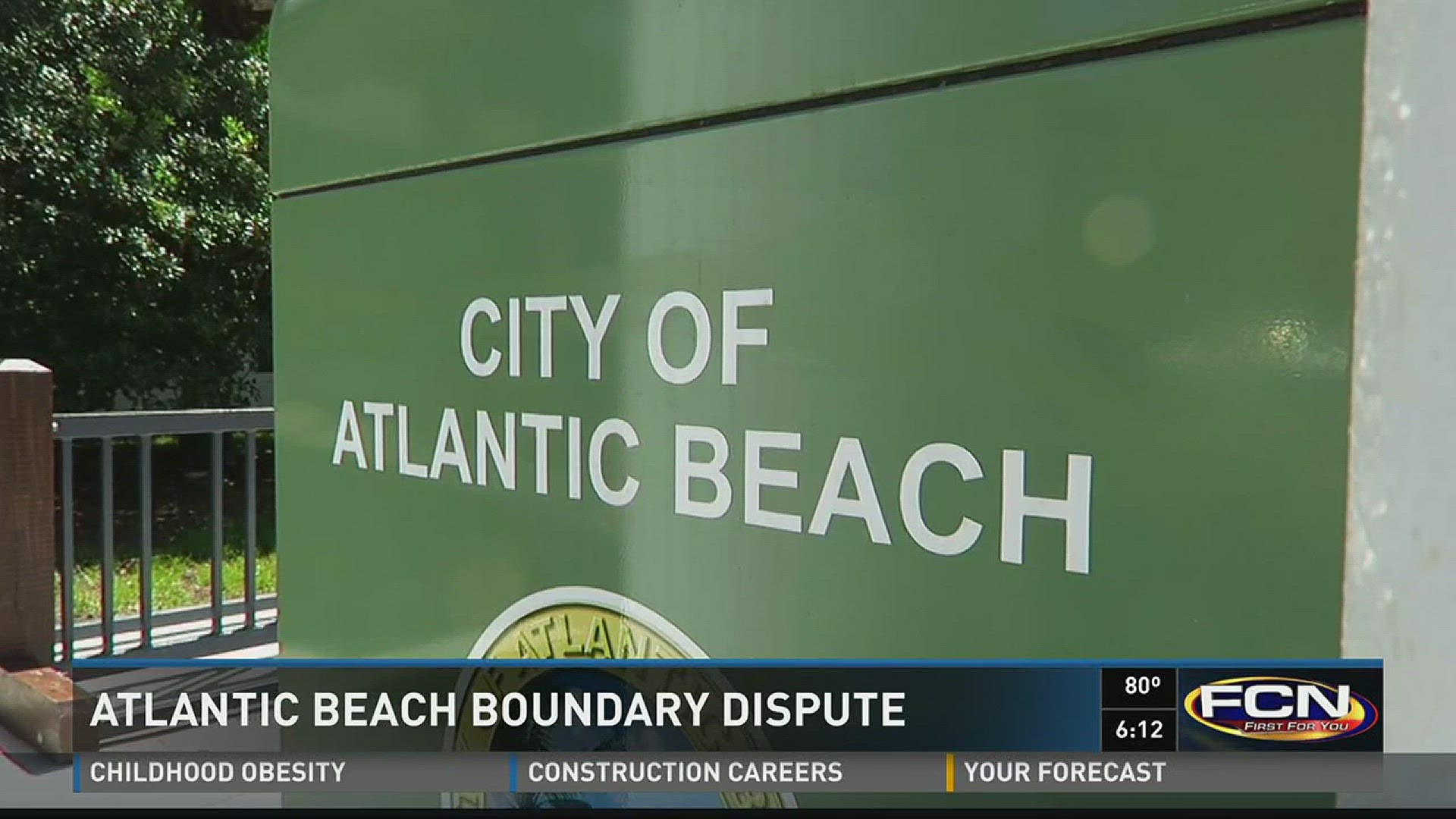 Atlantic Beach border dispute