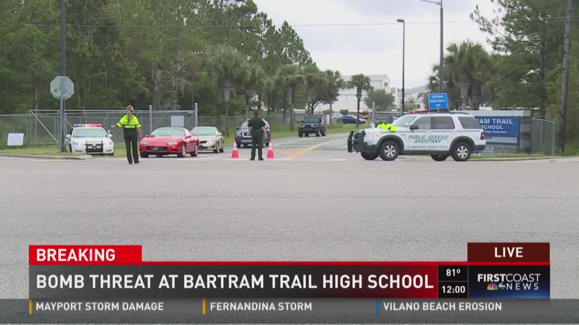 Bomb threat evacuates Bartram Trail HS
