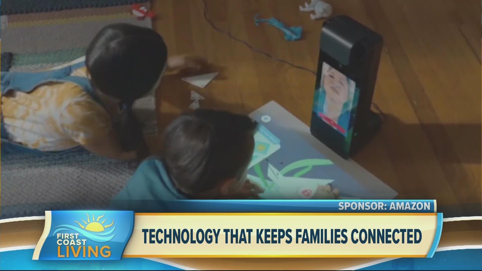 Bethany Braun-Silva of Amazon Glow is a new device designed to make it easy and fun for kids to spend time with remote family creating life-long memories.
