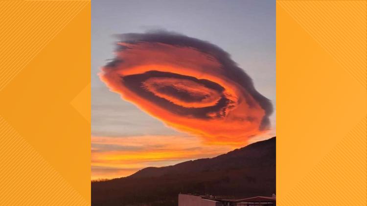 UFO looking cloud spotted in the sky over Turkey, what was it?