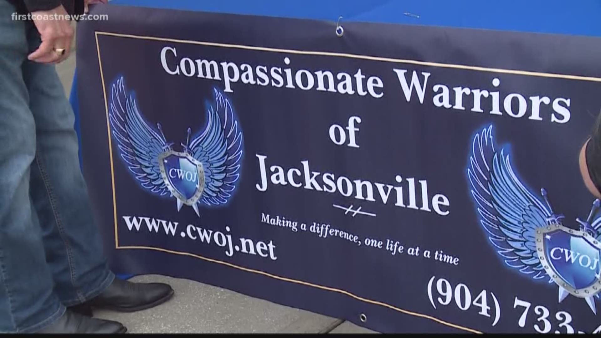 Compassionate Warriors of Jacksonville and Watchful Wings held a vigil Saturday night at Friendship Fountain for 2019 homicide victims.