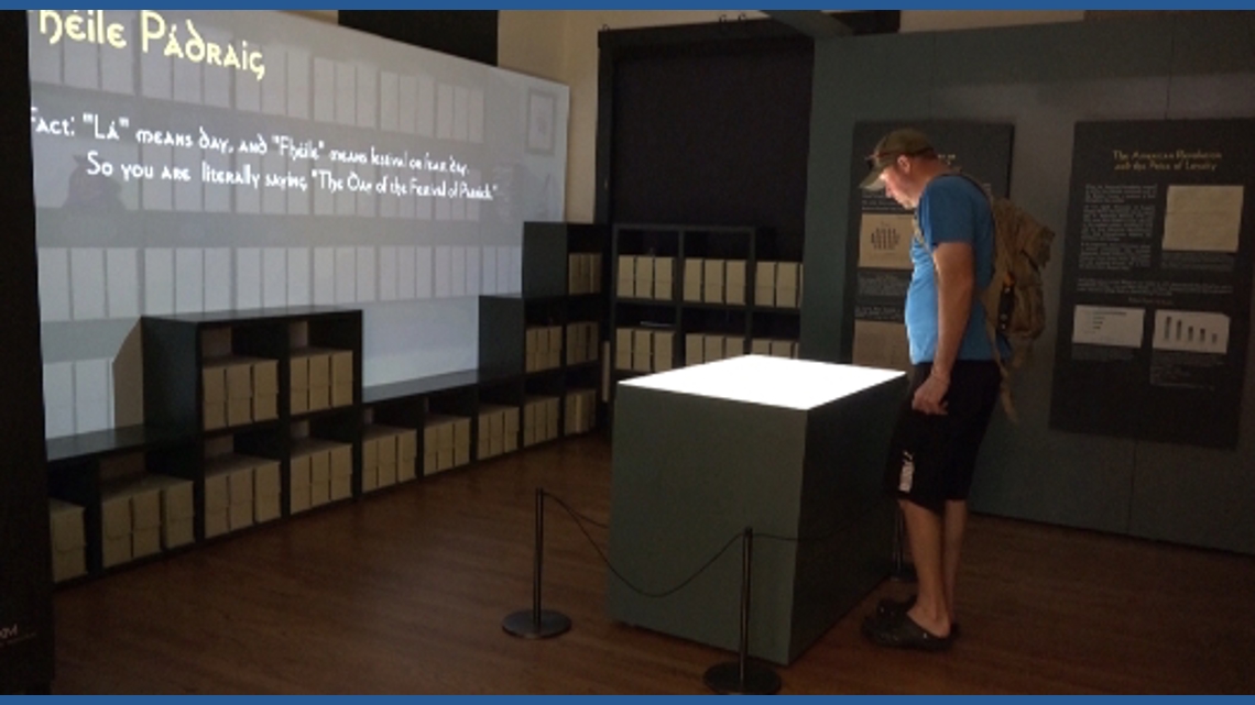 On Exhibit: St. Augustine's Irish history and first recorded St. Patrick parade in the Americas