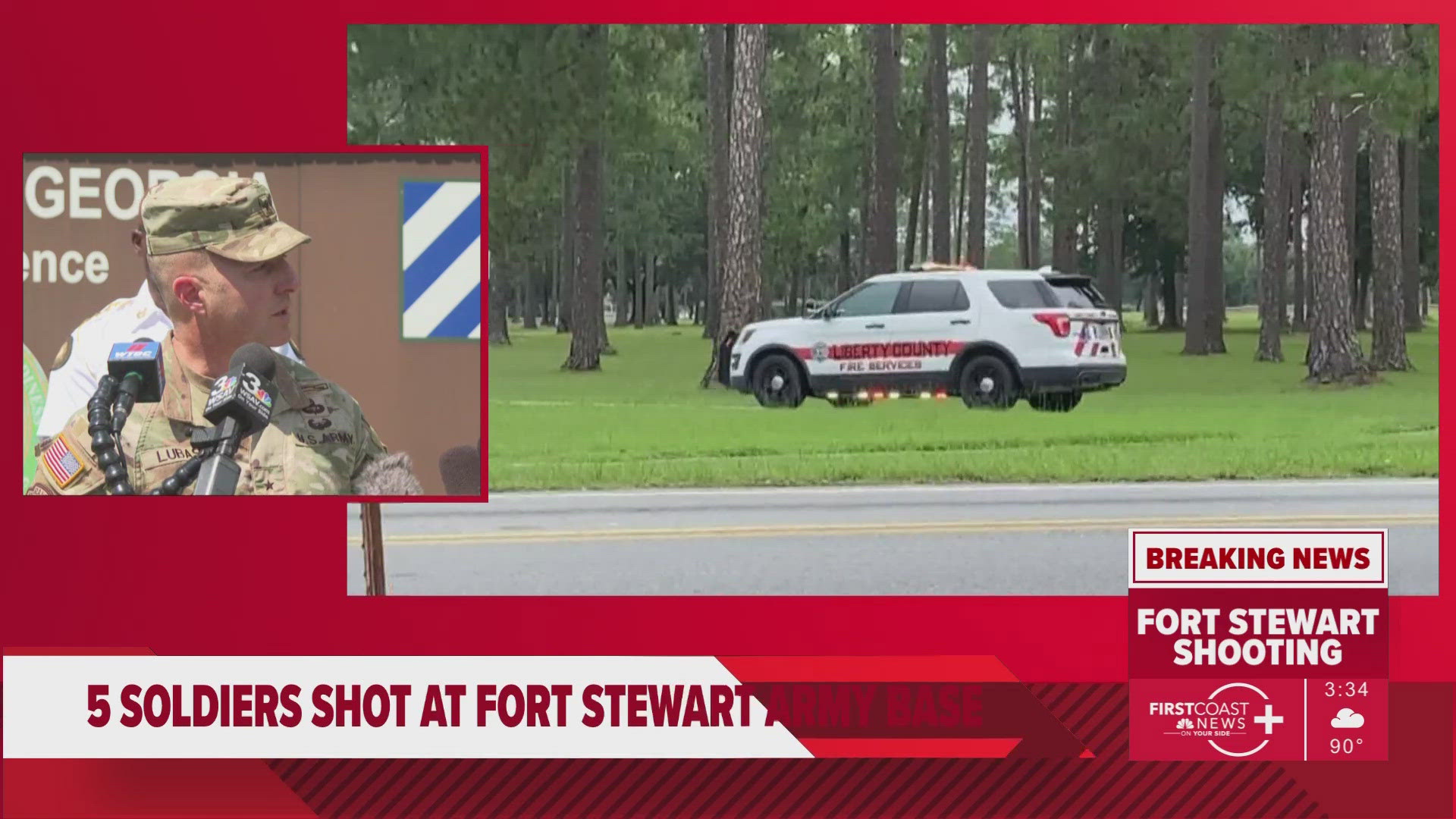 The suspected shooter has been identified as Army Sgt. Quornelius Radford.