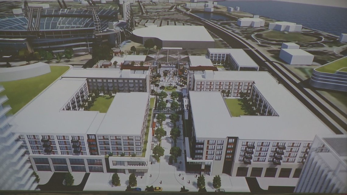 Jaguars, city announce $450 million mixed-use development at Lot J