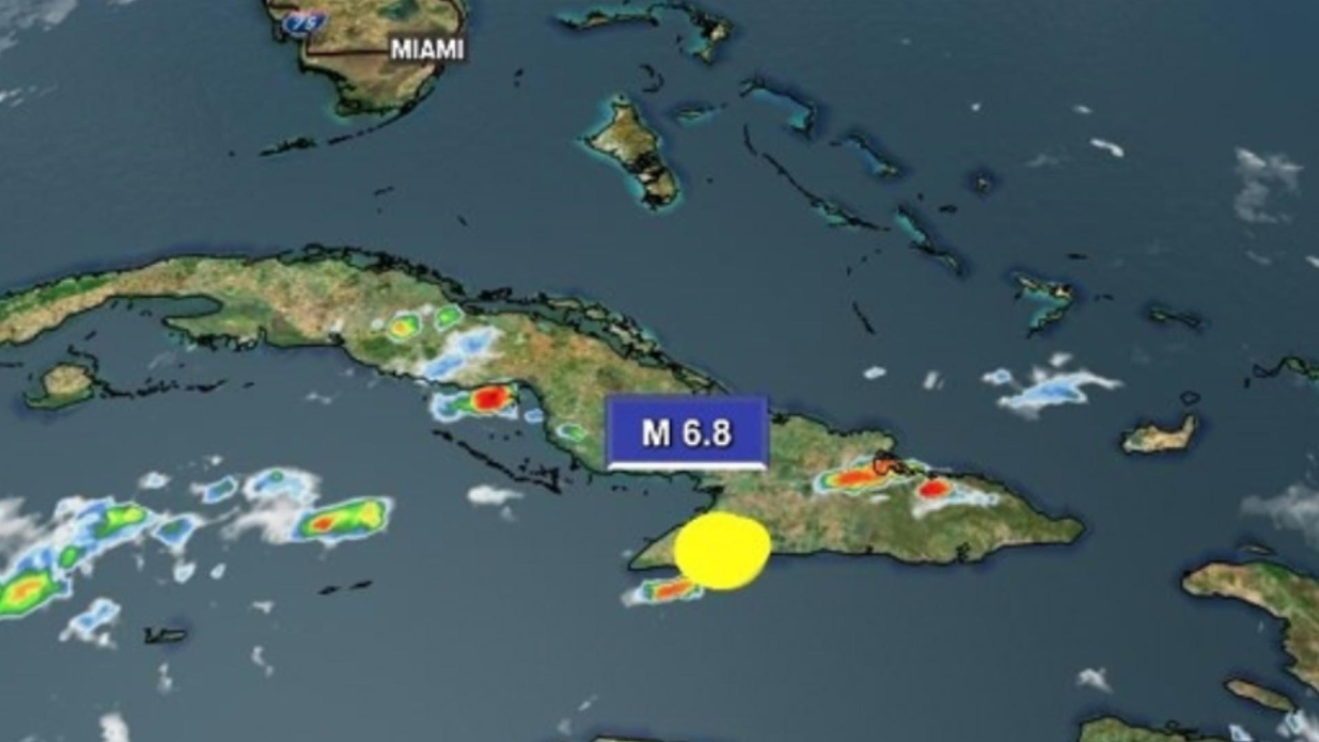6.8 magnitude earthquake shakes Cuba, felt in parts of Florida