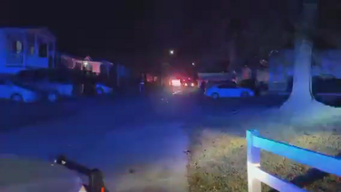 Chaffee Road fire, one seriously injured