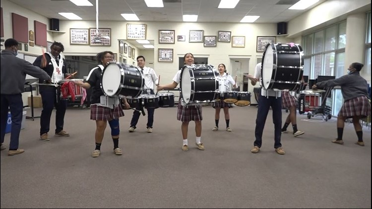 Bishop Kenny High School drumline to be featured at Jumbo Shrimp Opening Day Street Festival