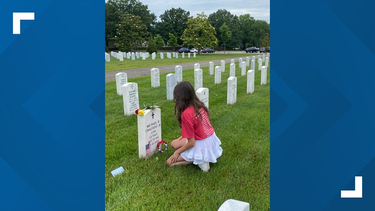 Stories of Service: Daughter of fallen Navy Lieutenant visits nation's capital, new memorial will honor father