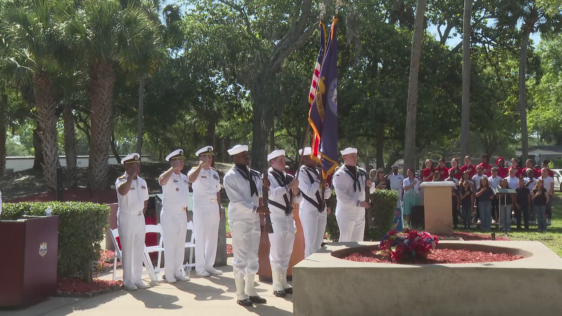 On Friday, service members honored the 37 sailors killed aboard the USS Stark 38 years ago.