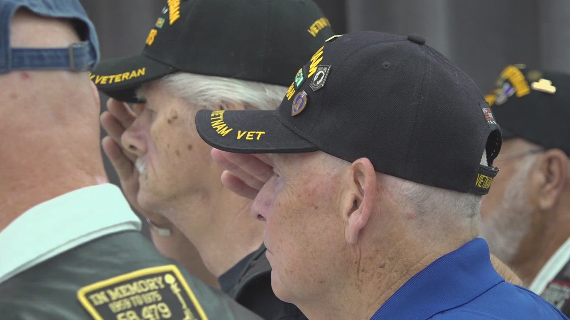 Students at Orange Park High School in Clay County got the chance to meet some of their local Vietnam veterans.