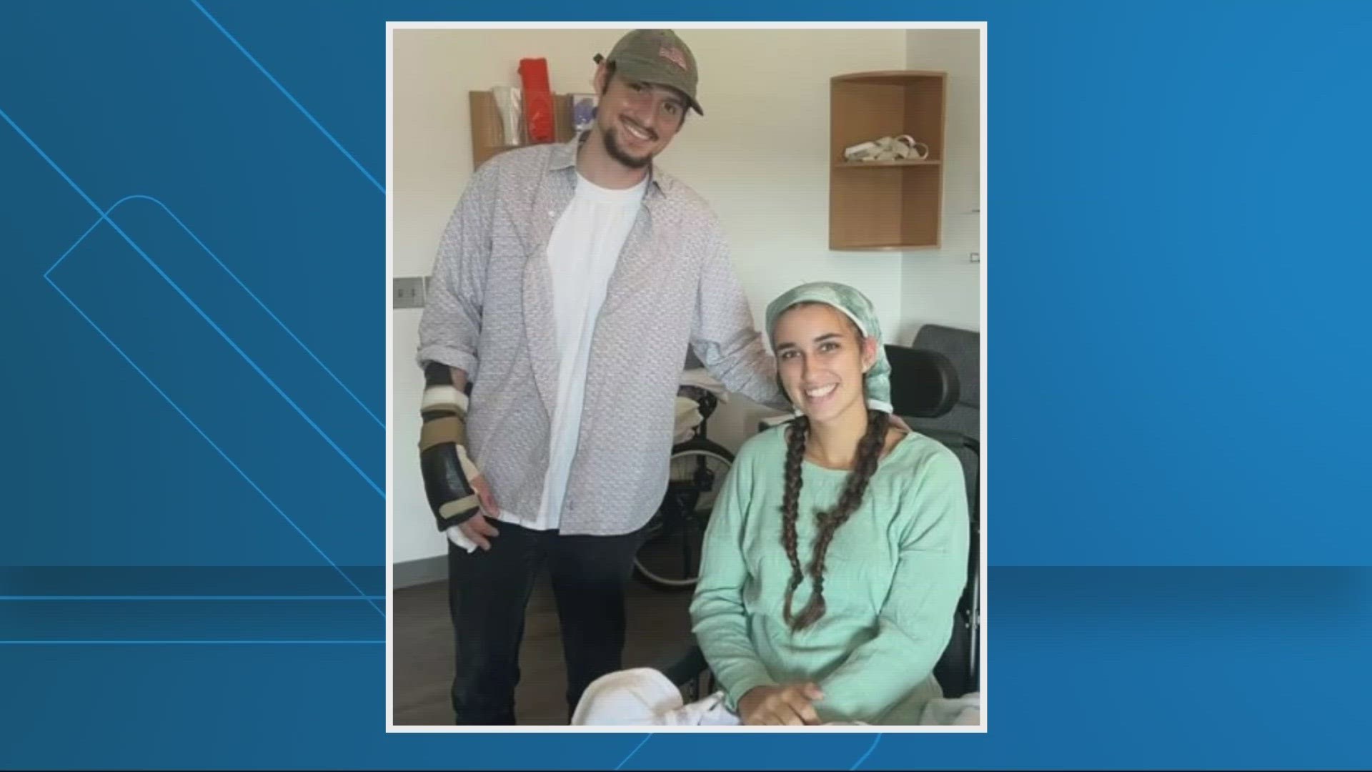 It's the first photograph posted of Madison Schemitz since she was stabbed 15 times by her former boyfriend outside a Ponte Vedra restaurant.
