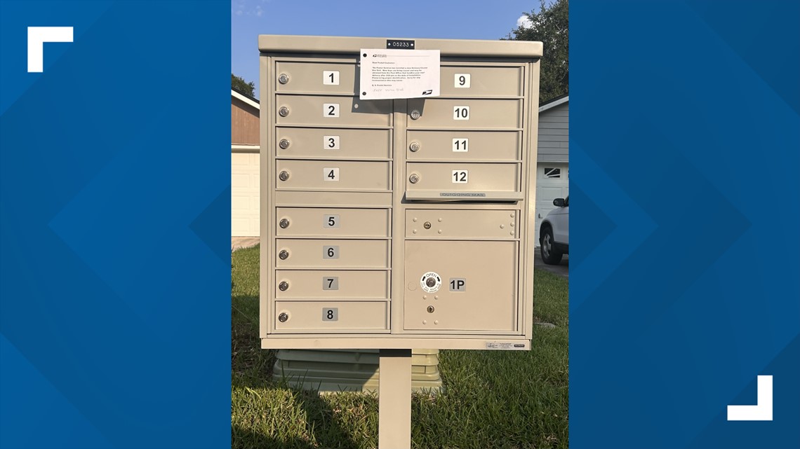 New mailbox installed after Jacksonville neighbors ask for help