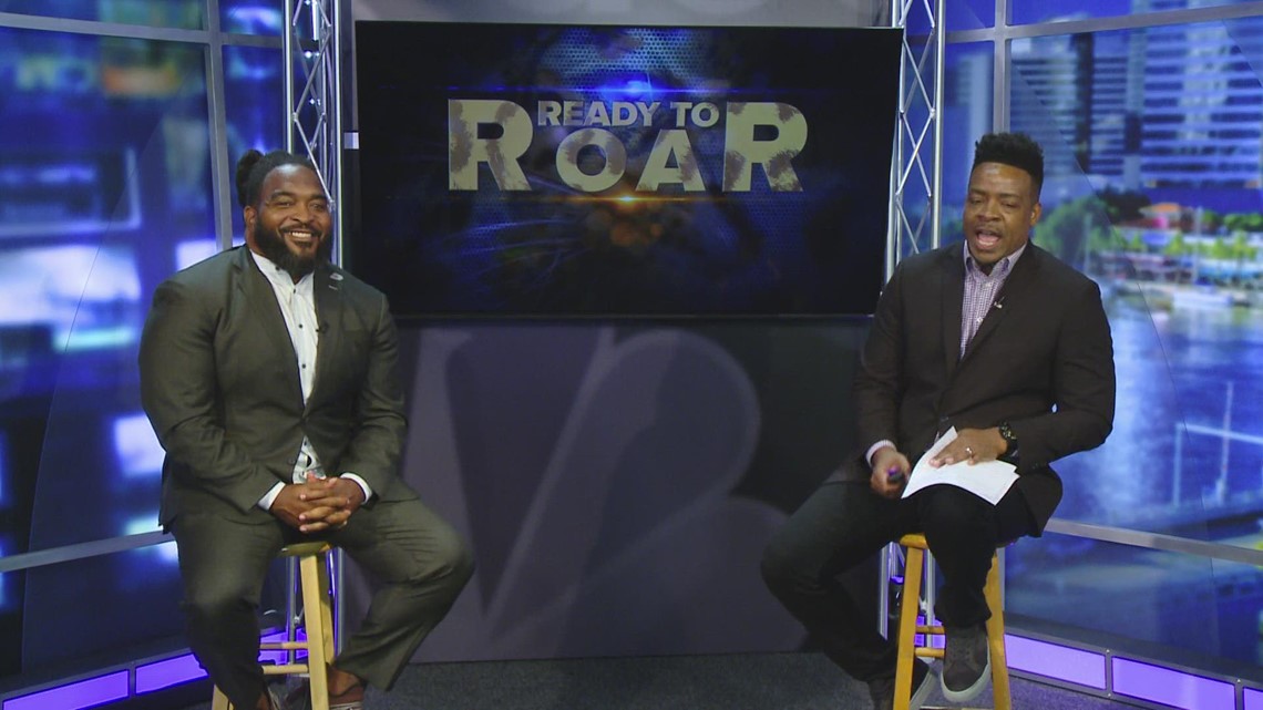 First Coast Sports analyst James Coleman and Sports Director Chris