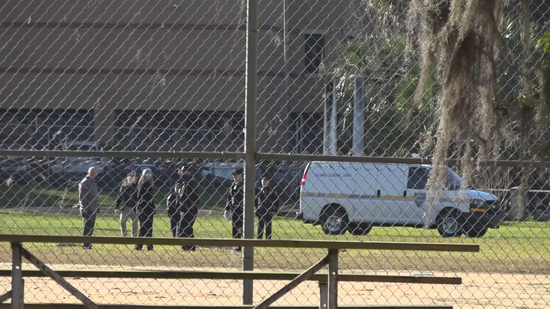 One woman First Coast News spoke with in the park, says she walks in the park every day and "nothing like this ever happens" while on her normal route.