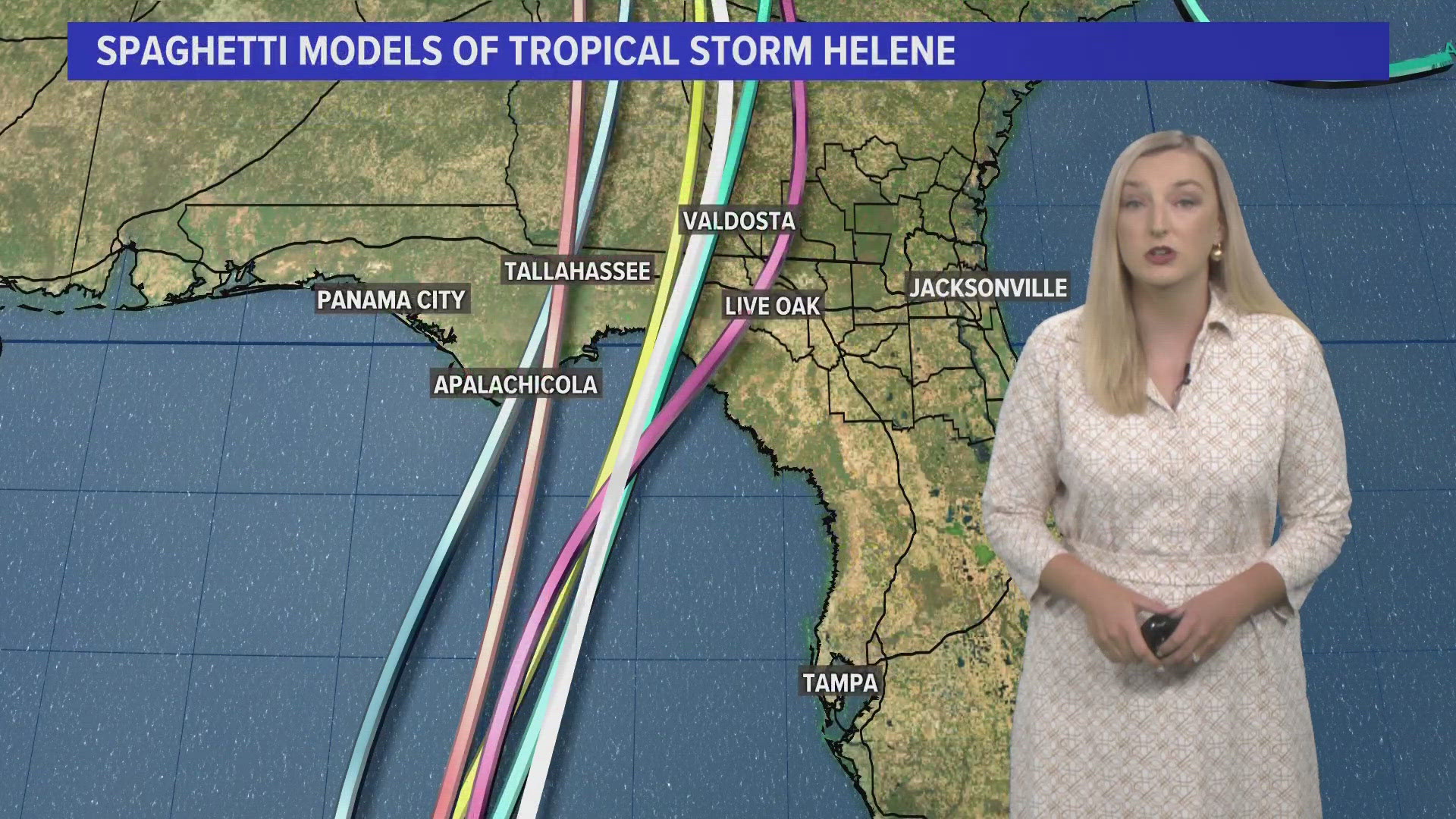 Tropical Storm Helene is expected to become a hurricane Wednesday.