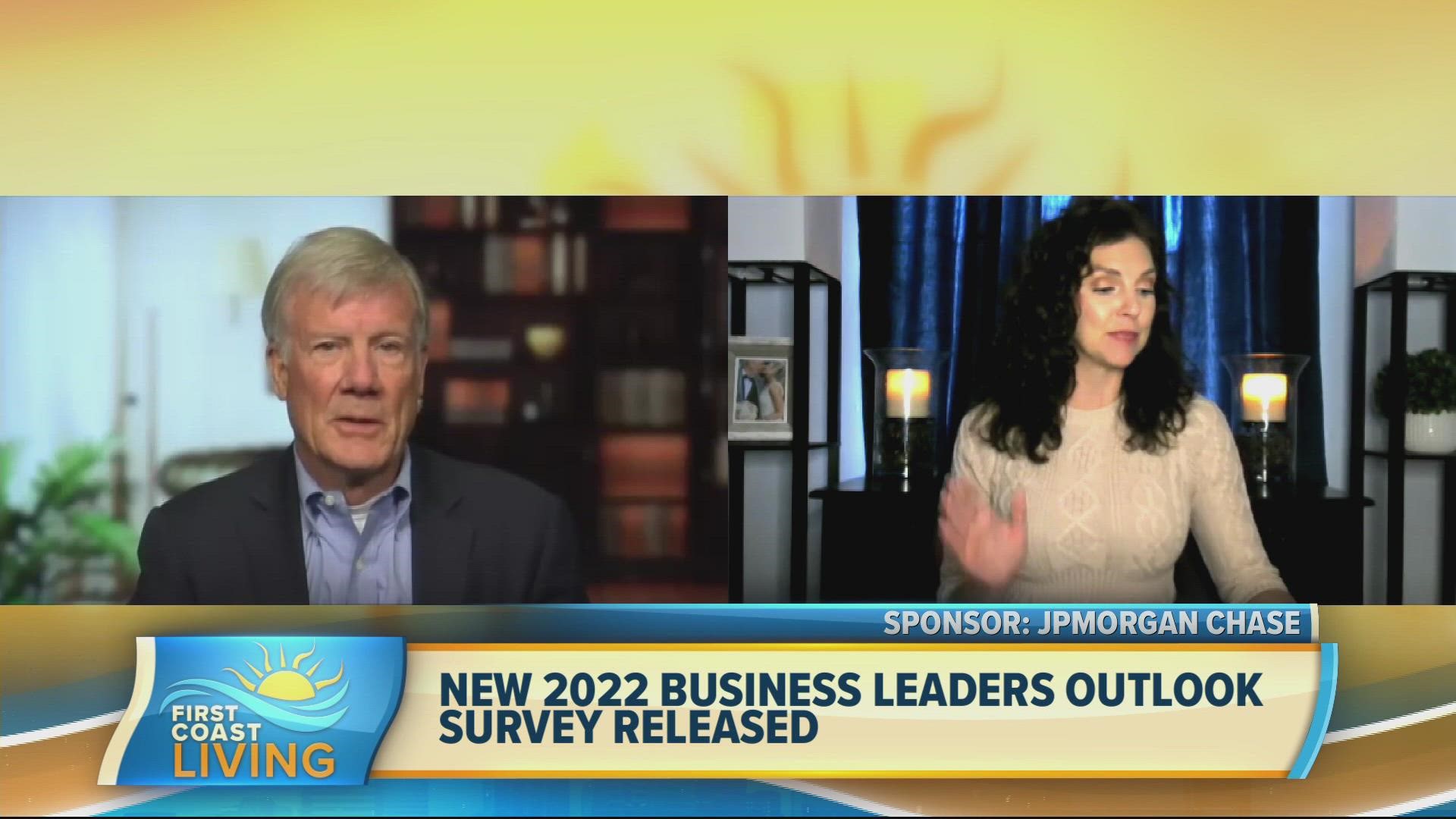 Head Economist for JPMorgan Chase Commercial Banking, Jim Glassman shares the results of the 2022 Business Leaders Outlook survey and what that means for businesses.