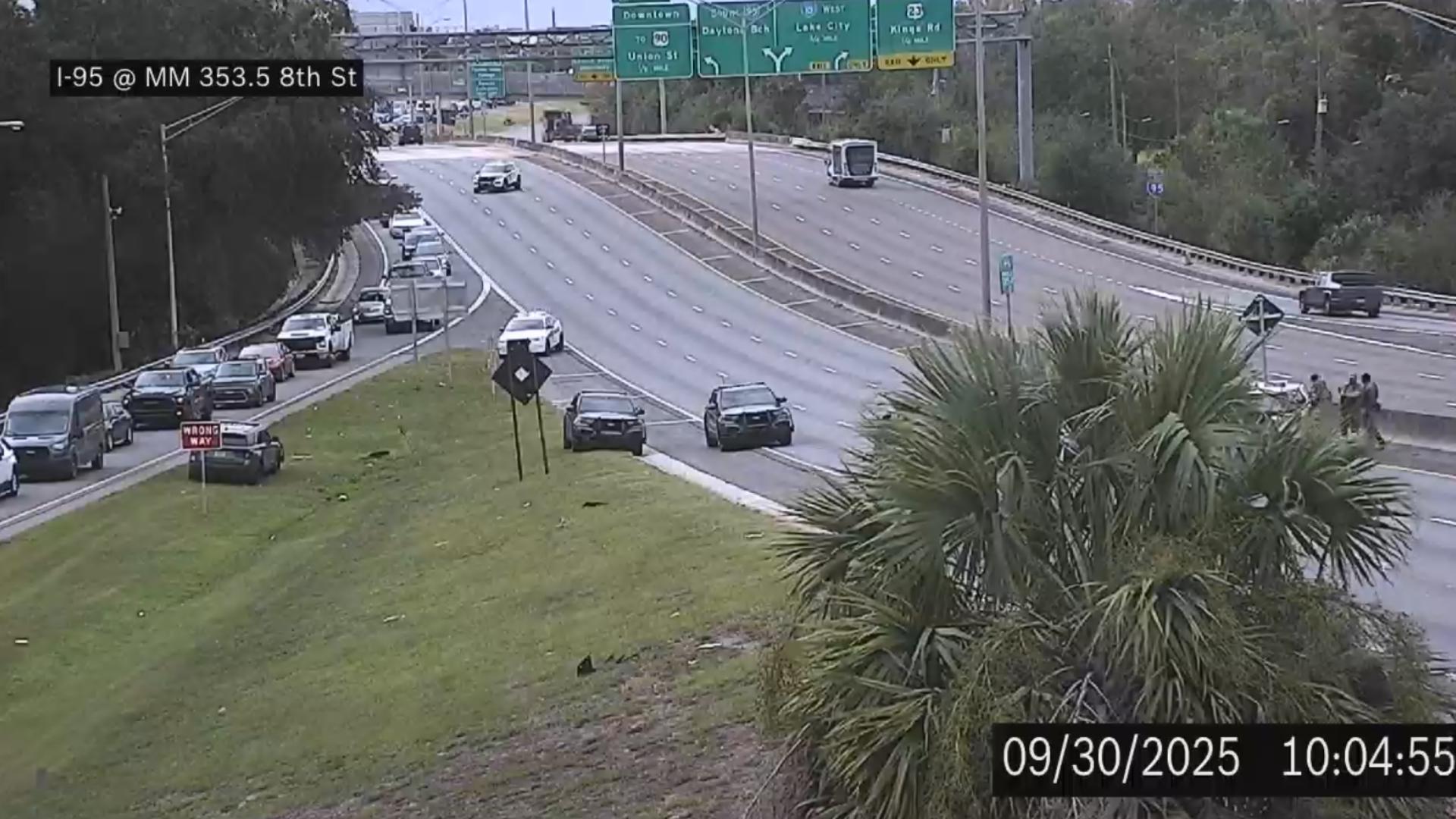 All northbound lanes on I-95 at 8th Street West in Jacksonville reopen ...