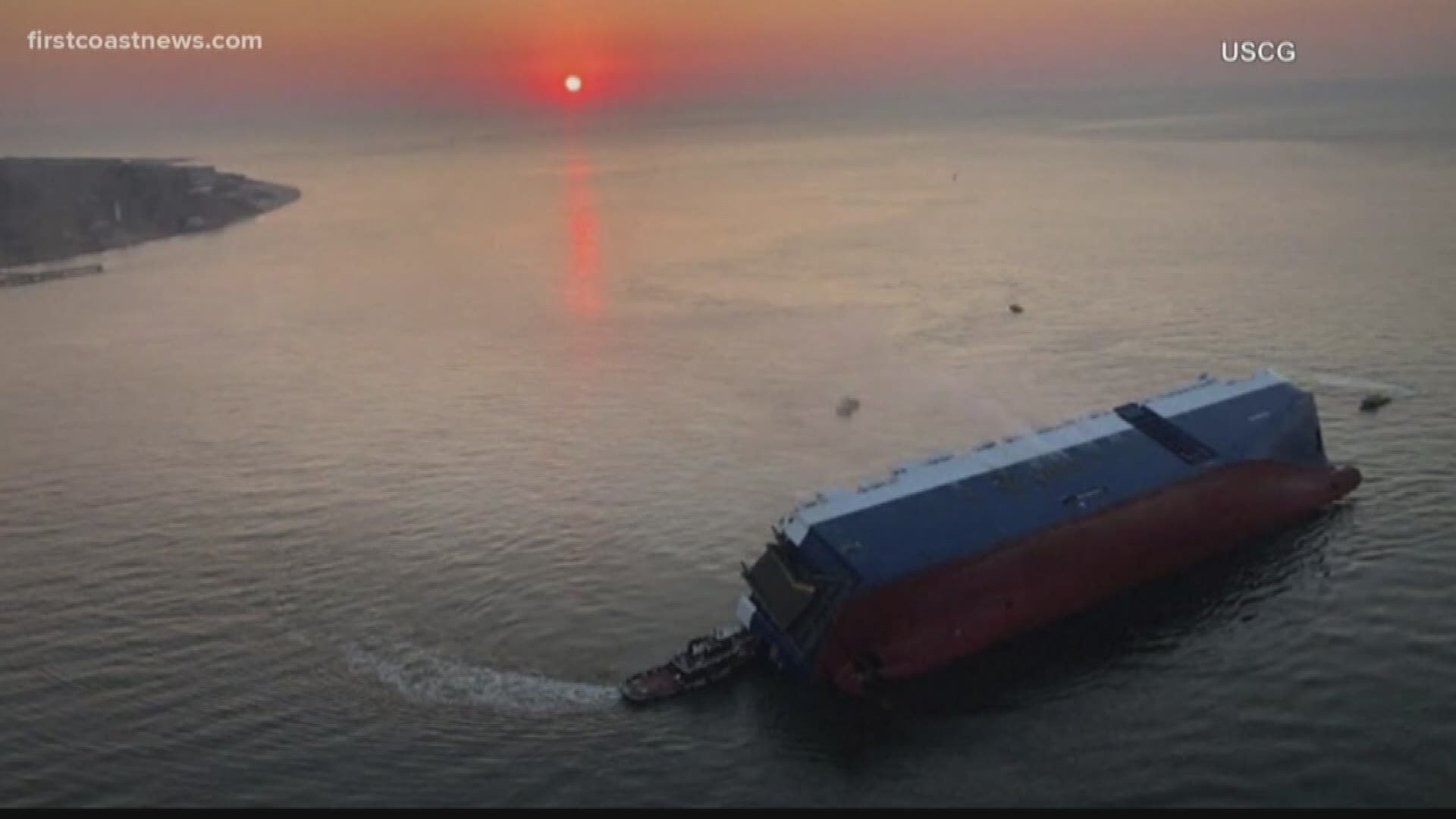 The U.S. Coast Guard is developing plans to disassemble the Golden Ray cargo ship in the St. Simons Sound due to safety concerns.