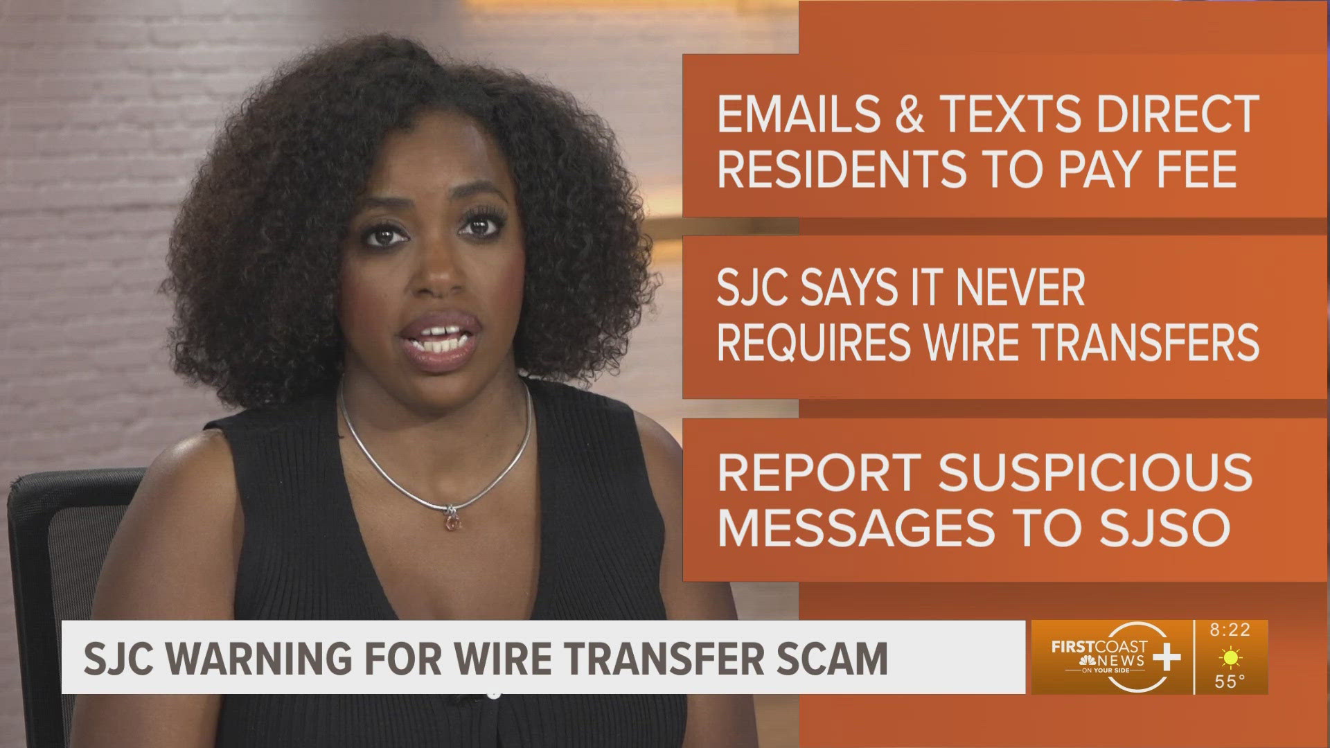 Fake emails and text messages are pushing people to send wire transfers the county never requires. County officials say double check payment requests.