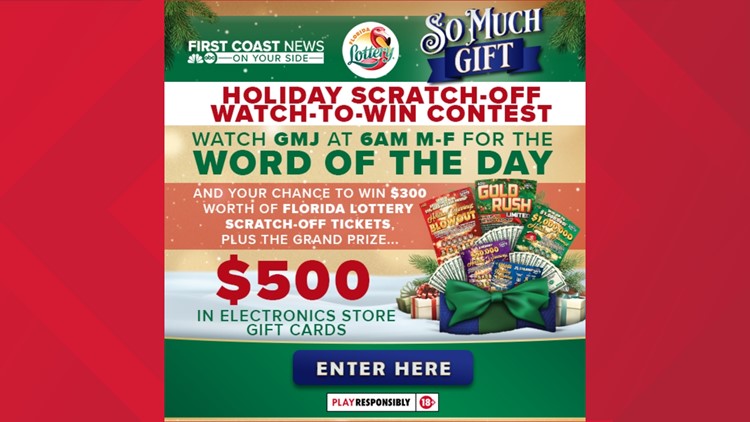 Watch GMJ for your chance to win some extra cash with        
The Florida Lottery