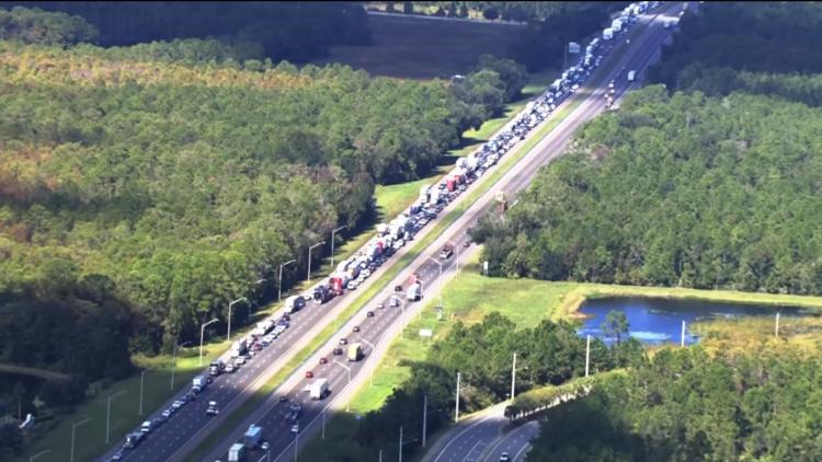 Major crash on I-95 South of SR-100 in Flagler County | firstcoastnews.com