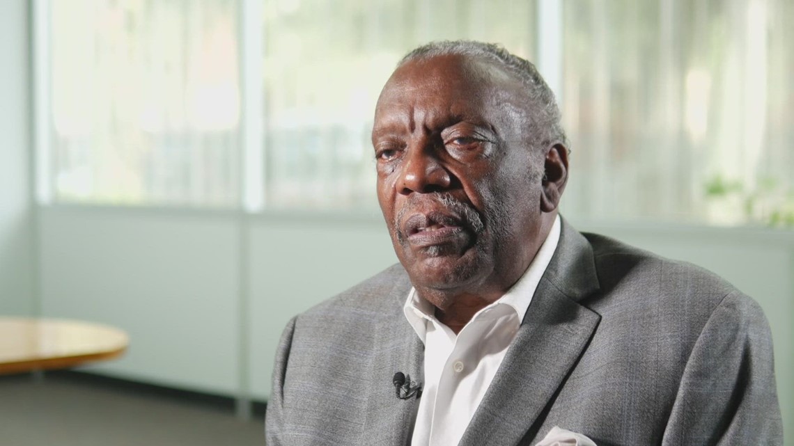 Former Jacksonville Sheriff Nat Glover reacts to Dollar General