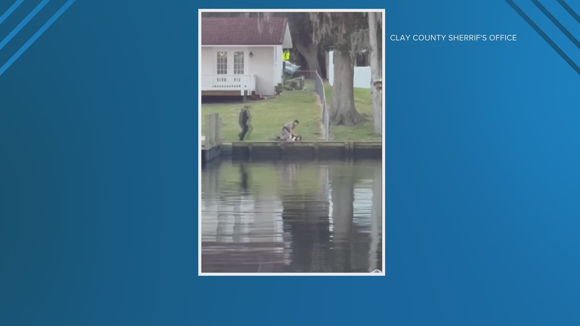 Clay County deputies, FHP troopers tackle suspect accused of fleeing ...