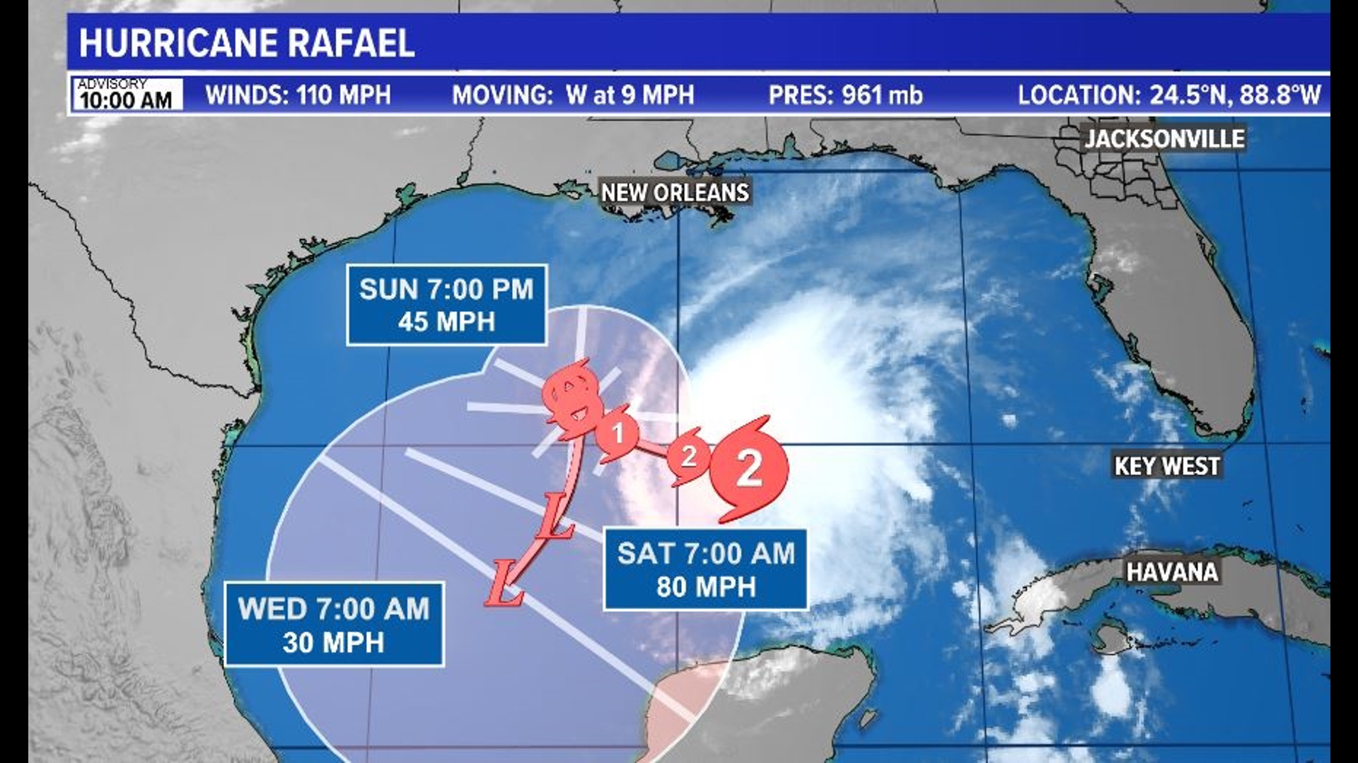 A look at Rafael and discussing the long range outlook