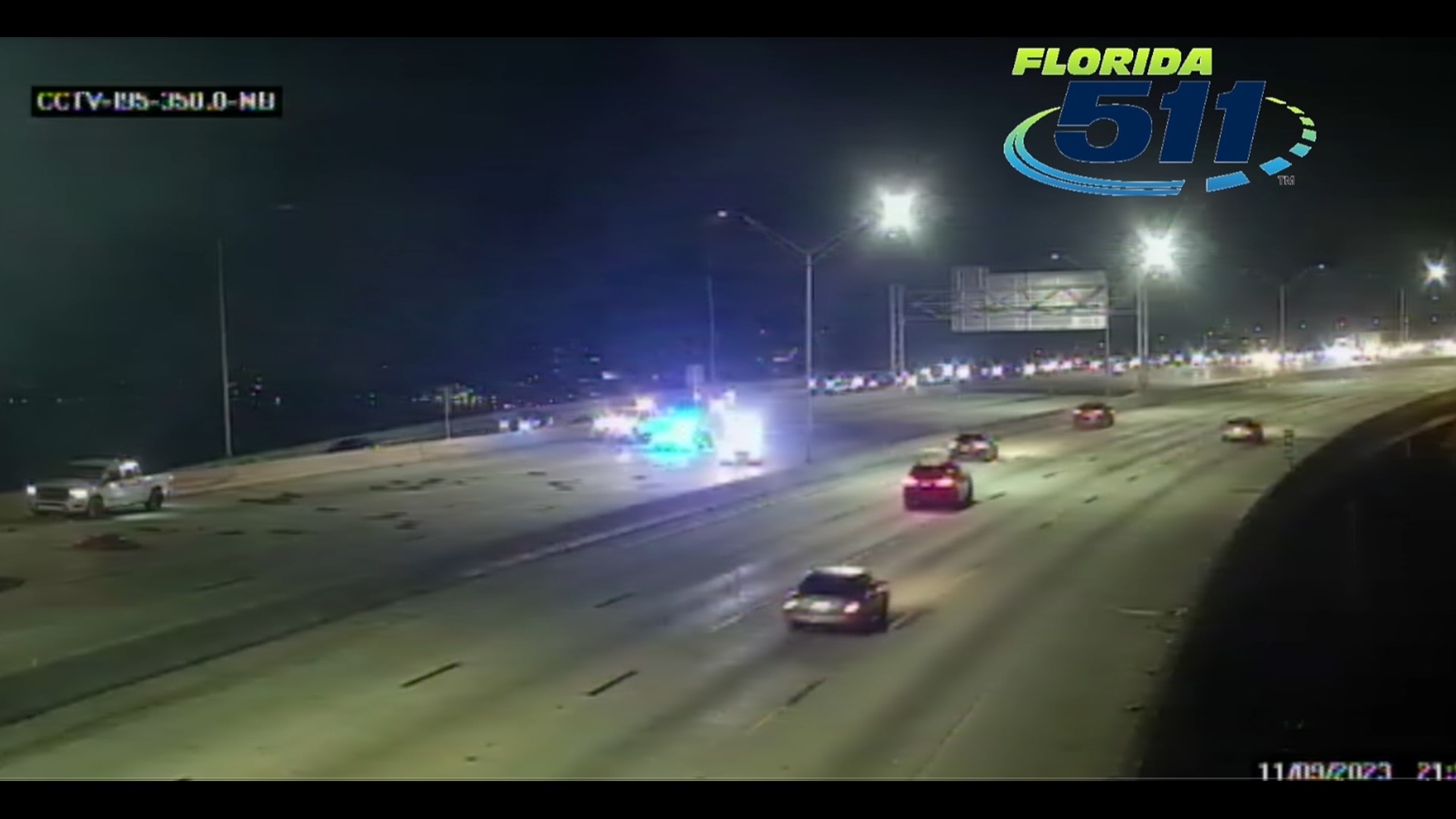 Crash on I95 SB