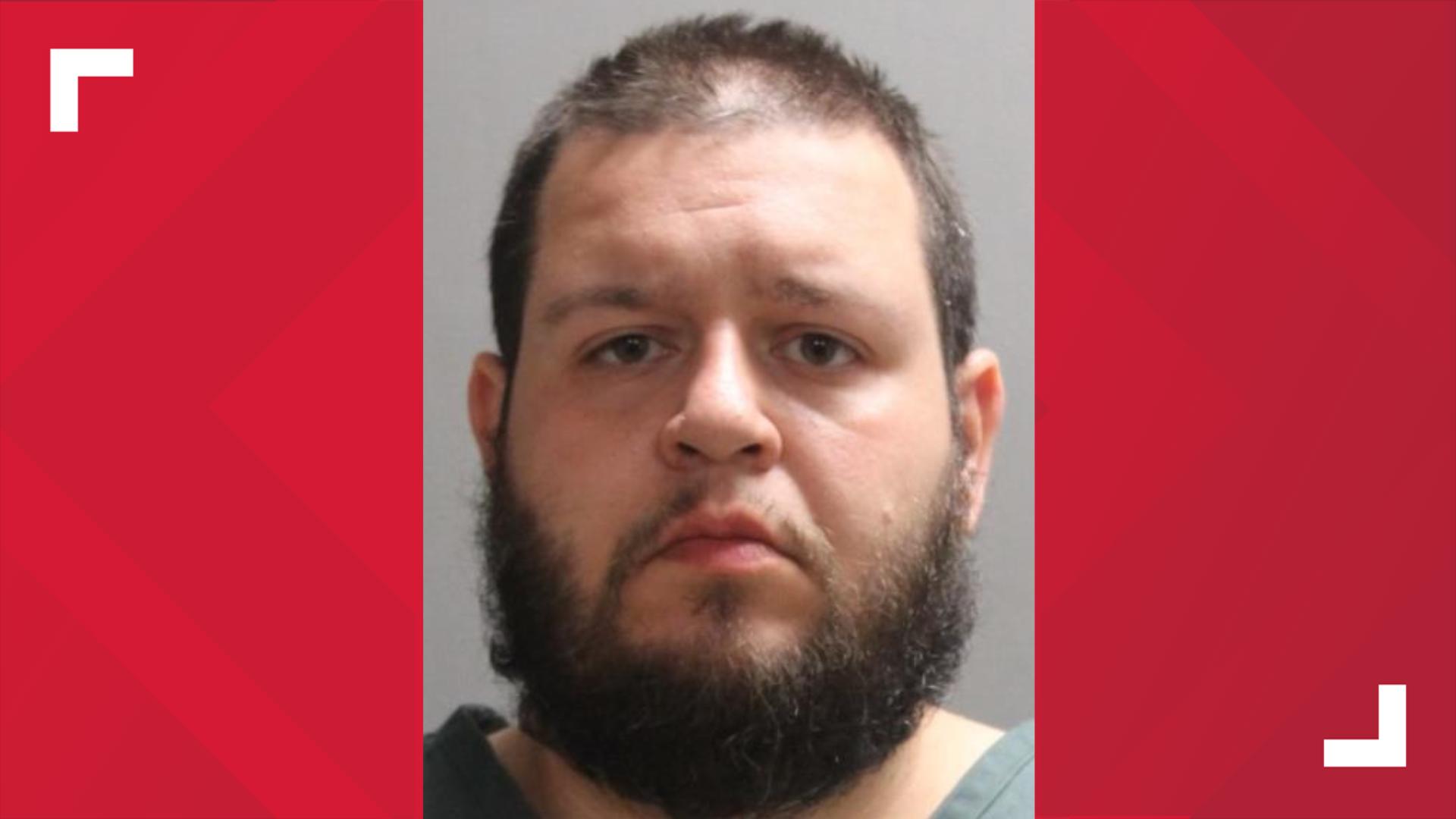 Chad Sadlowski, 33, received four charges after trying to meet the 8-year-old child he believed he was chatting with, police said.