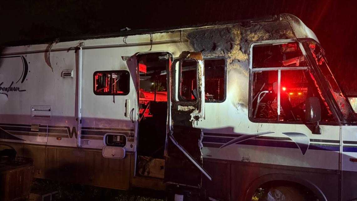 Police: 1 killed in RV fire in Bunnell; investigation underway