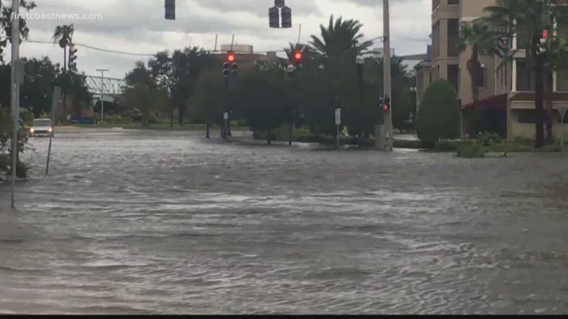 Tracking Dorian St. Augustine residents prepare for flooding