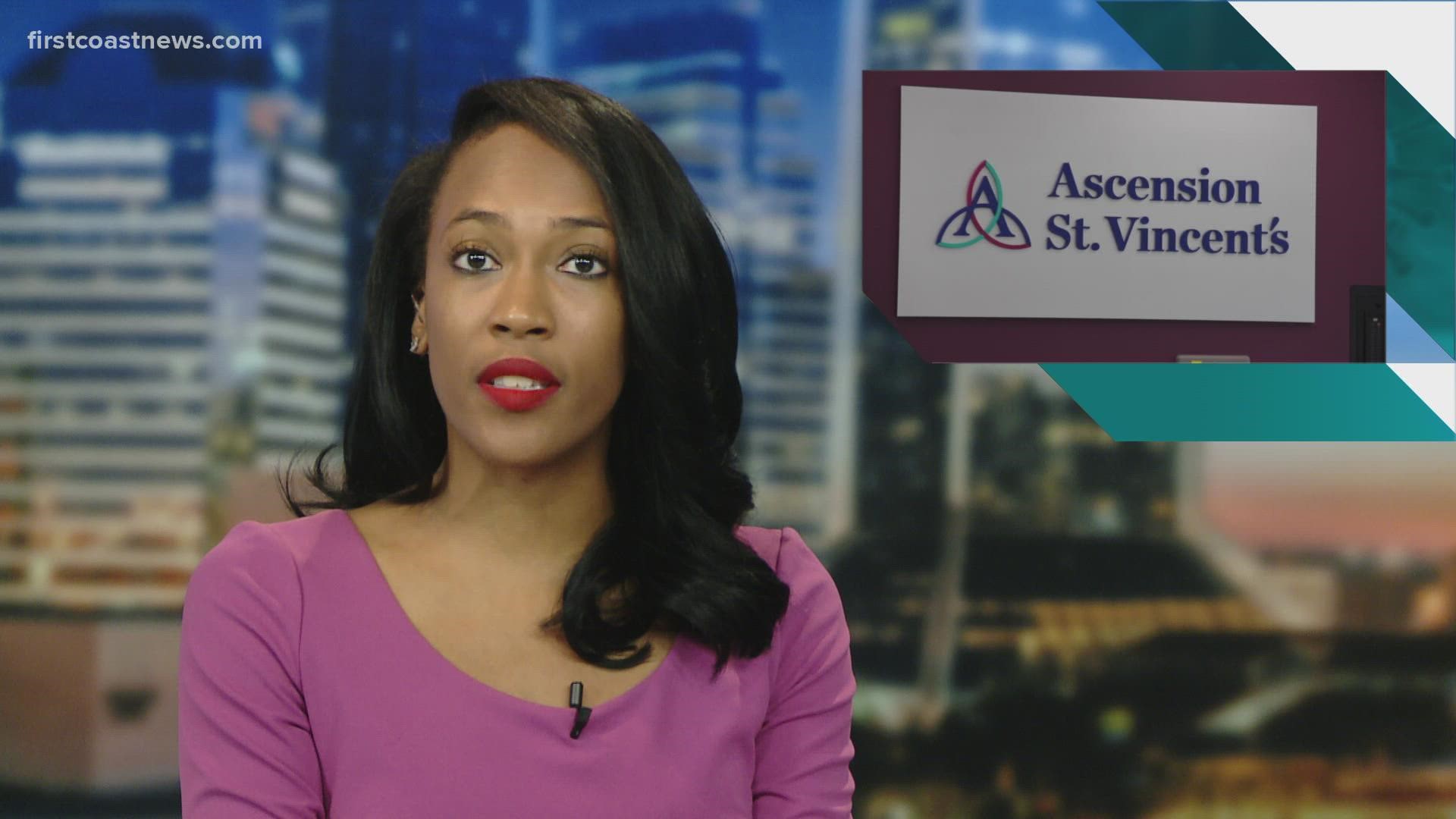 Ascension St. Vincent's in Jacksonville will allow employees who are not vaccinated to continue working regardless of their vaccination status.