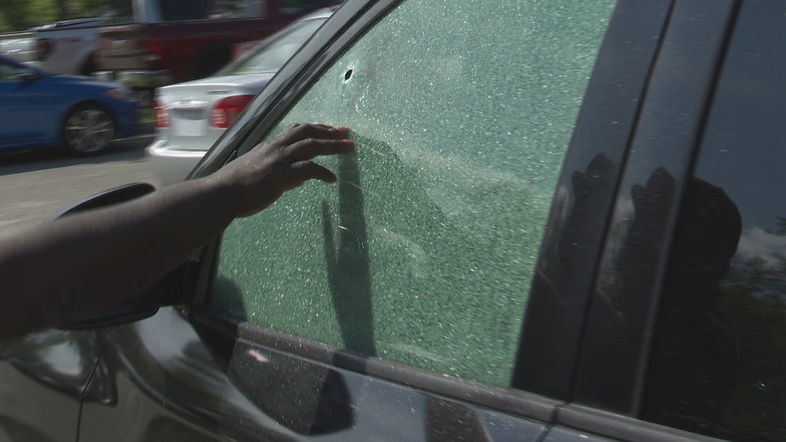A witness shared there was a massive group of teenagers at the party on Edgewood Avenue when several gunshots went of...
