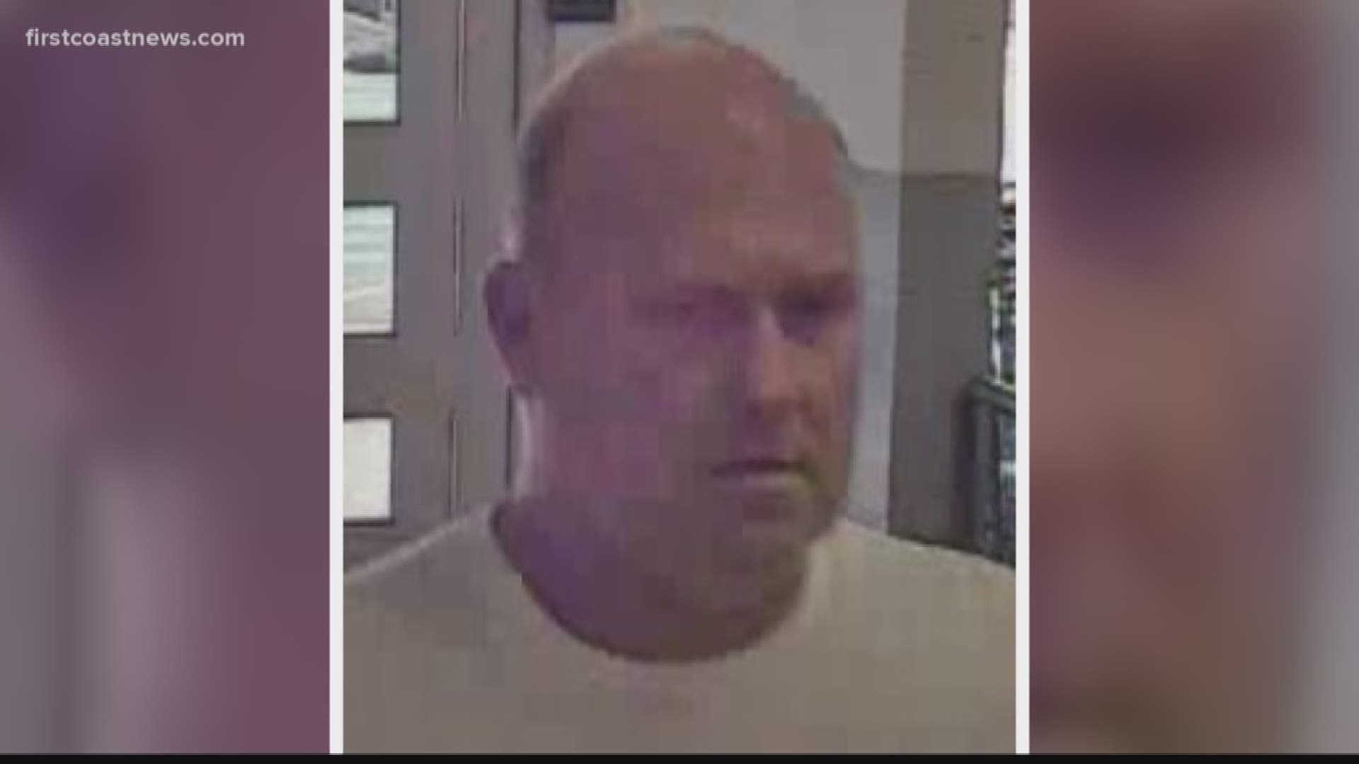 If you recognize the man, call SJSO at 904-209-2142.