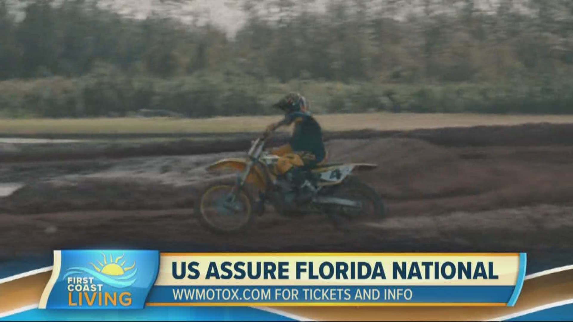 U.S. Assure Florida National professional motocross race comes to Jacksonville for the weekend.