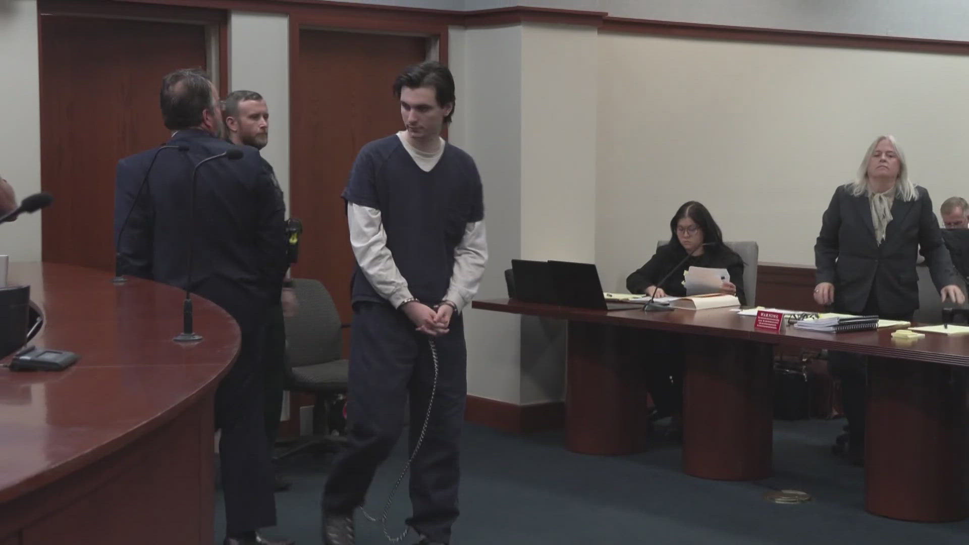 Spencer Pearson was found guilty of attempted first-degree murder of his ex-girlfriend at a restuarant.