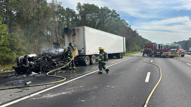 All northbound lanes reopen on I-95 in St. Augustine after closing due ...