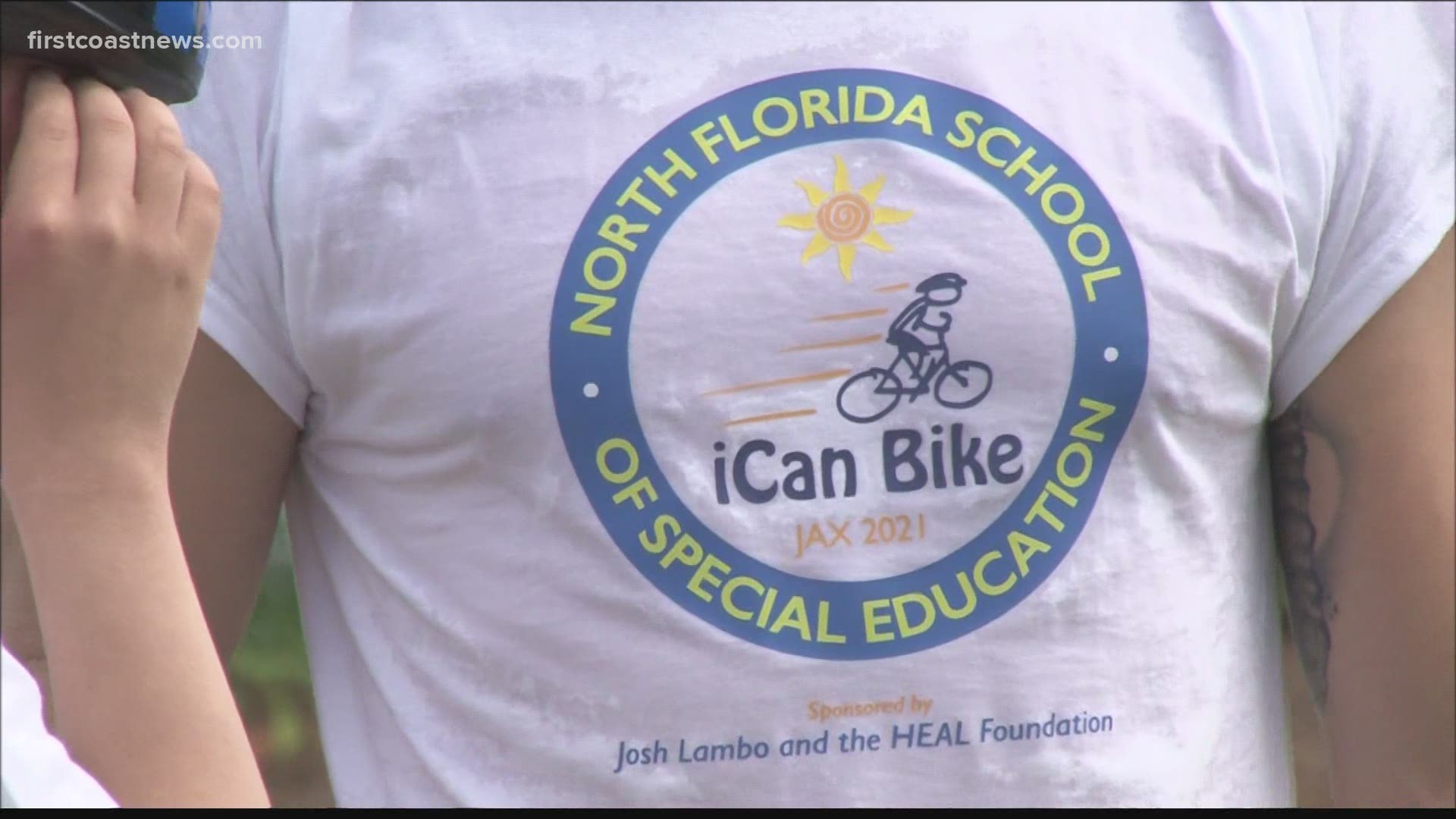 Jaguars kicker Josh Lambo brought the "iCan Bike" program to the North Florida School of Special Education for the first time this summer.
