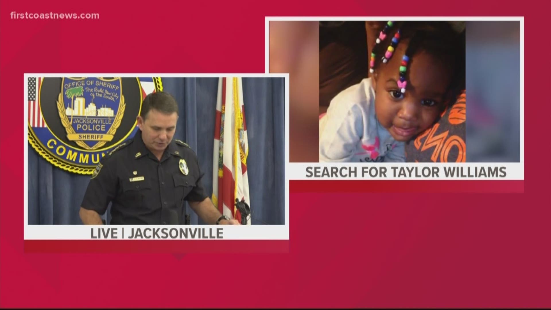 The mother of missing 5-year-old Taylor Williams has been arrested and charged with child neglect and giving false information to law enforcement, police said.
