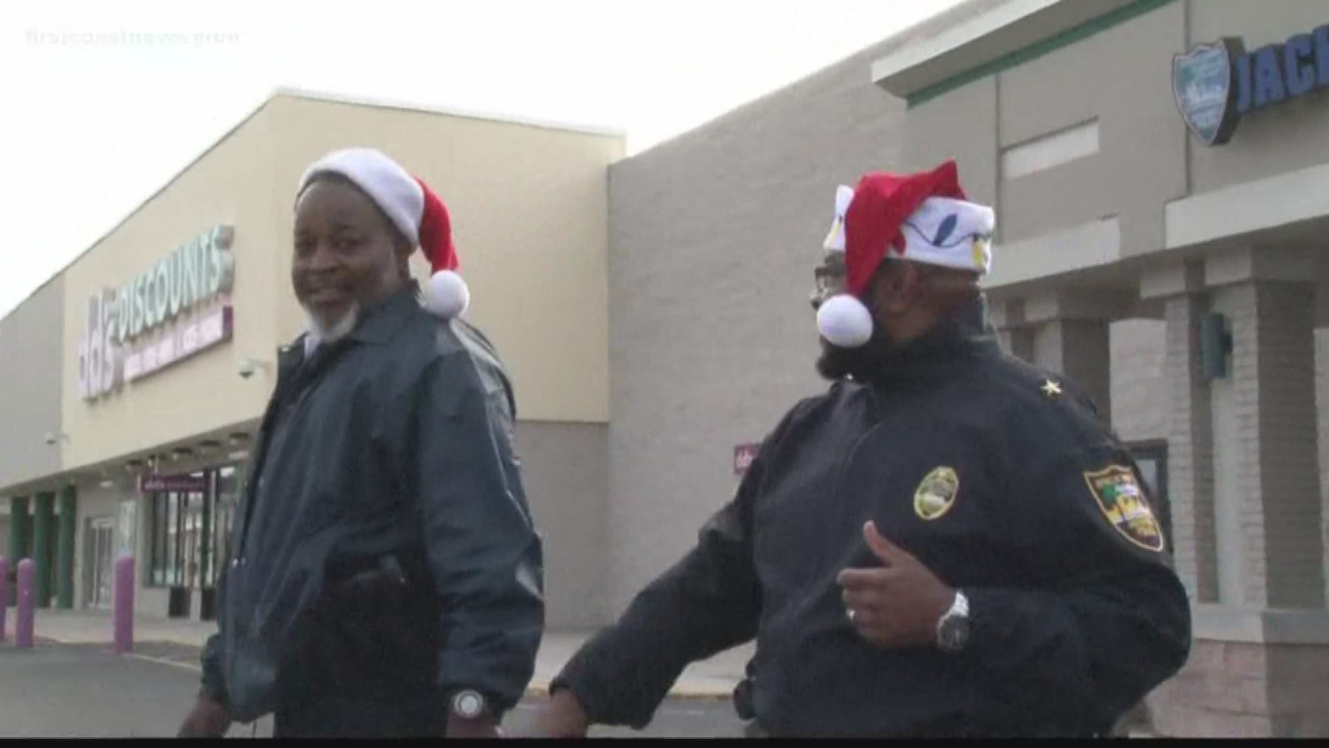 Officers with the Jacksonville Sheriff's Office spent Friday looking for people who could use a little help during this year's holiday season.