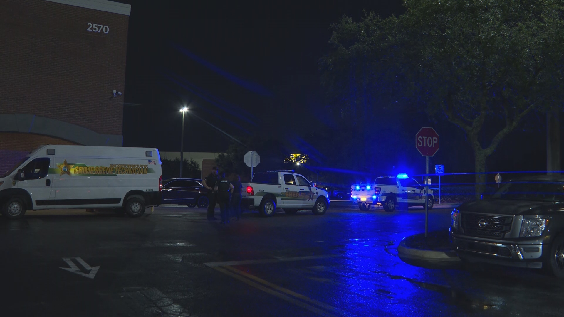 The Clay County Sheriff's Office is investigating a shooting at the Walmart in Middleburg; suspect in custody, no injuries reported. 