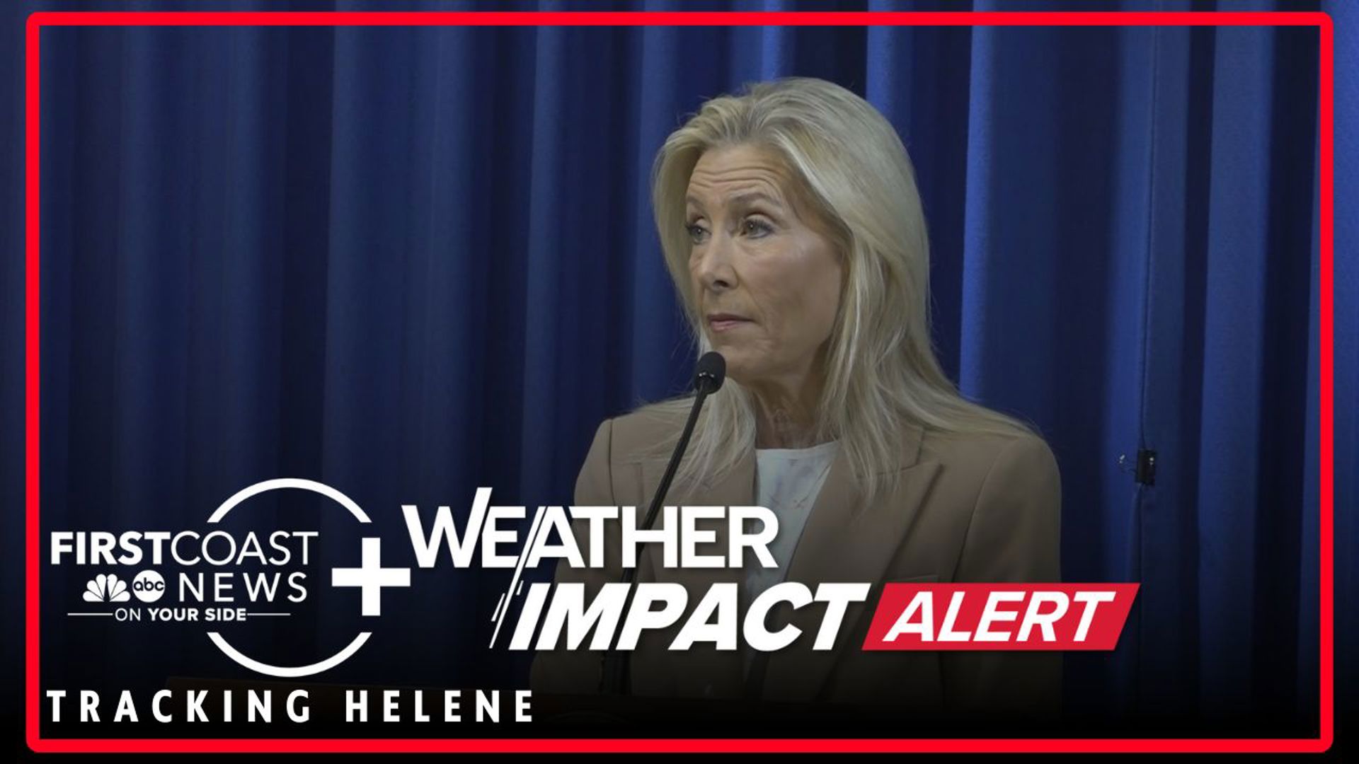 Jacksonville Mayor Donna Deegan talks Hurricane Helene preparations