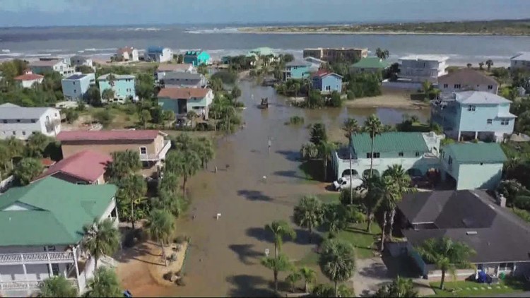 Flooding preventing some Vilano Beach residents from going home after Ian