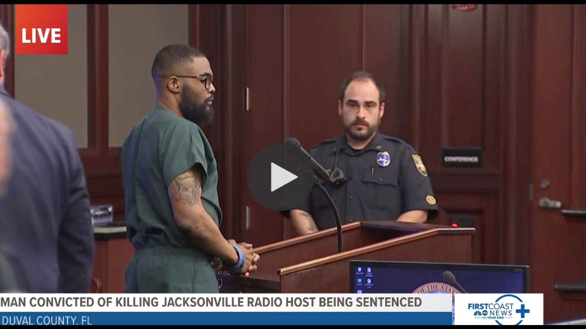 Man convicted of killing Jacksonville radio host sentenced to life in