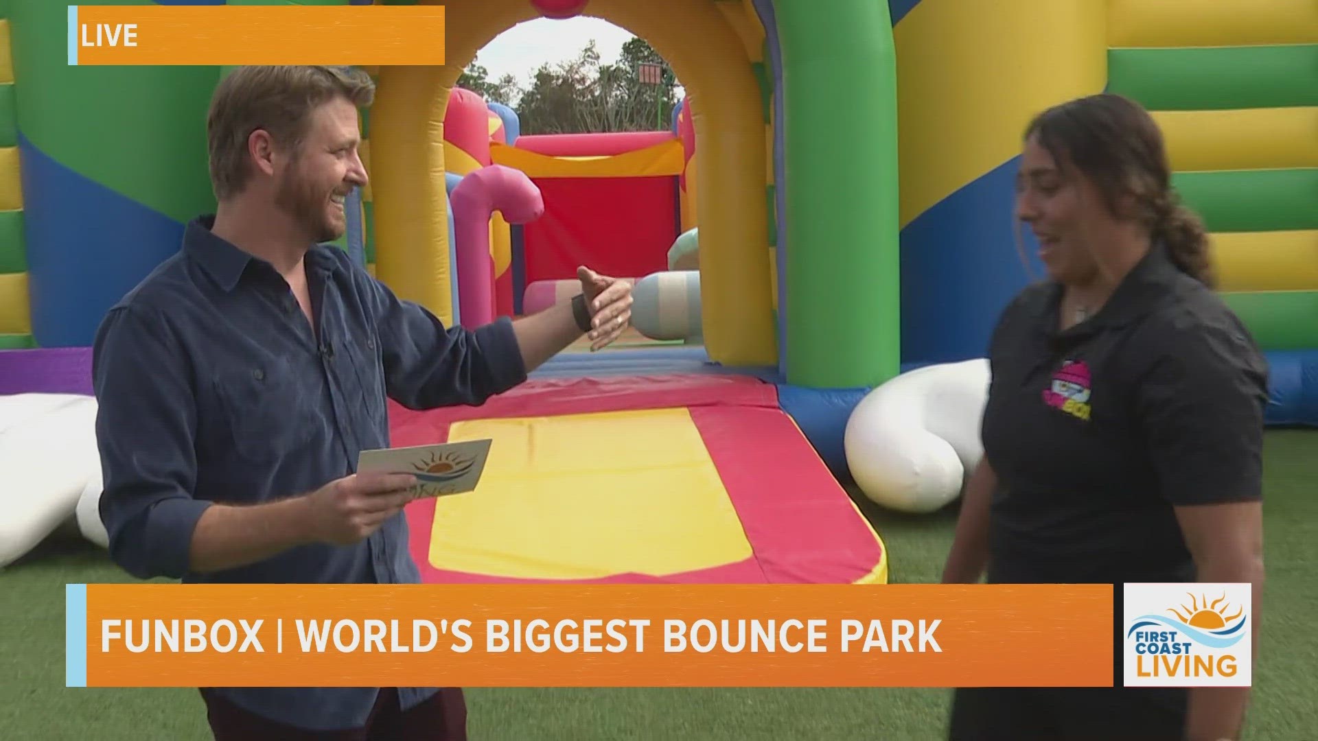 Check out FUNBOX Jacksonville The World's Biggest Bounce Park